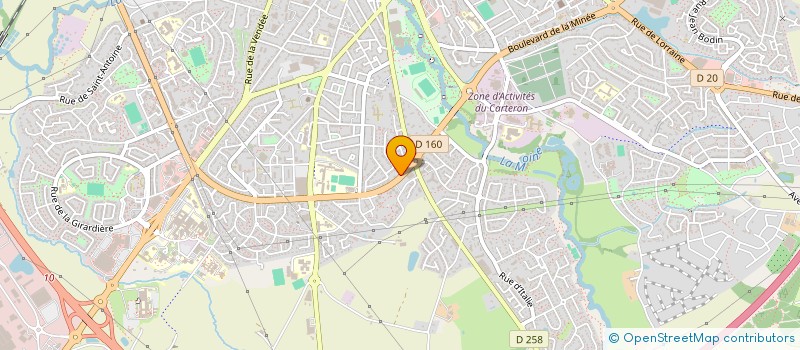 localisation de l'entreprise SCI N C IMMOBILIER à CHOLET