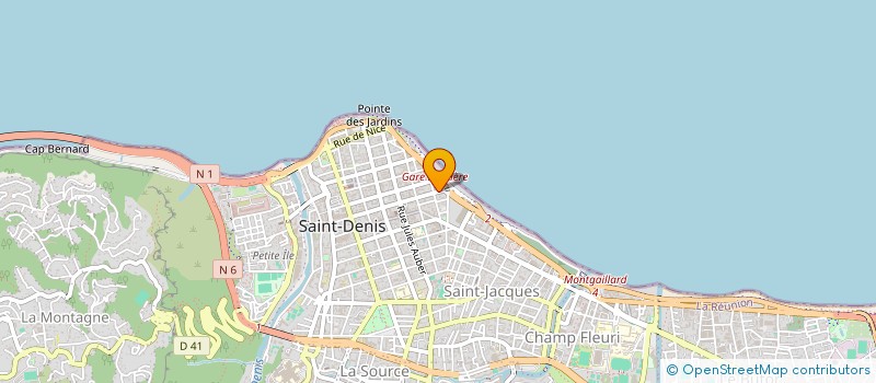 localisation de l'entreprise SCI N-D-C-J à SAINT-DENIS