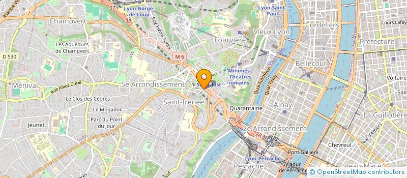 localisation de l'entreprise SCI N ET S  LYON