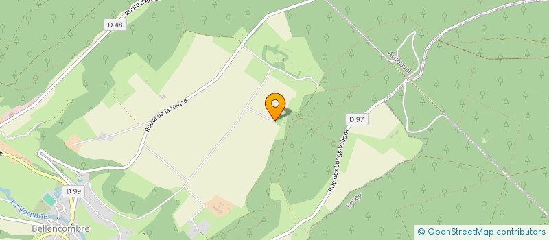 localisation de l'entreprise SCI N F X  CRITOT