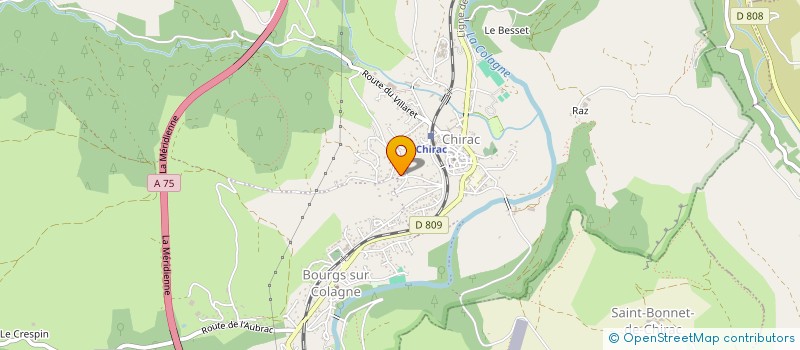 localisation de l'entreprise SCI N.G.C  GABRIAS