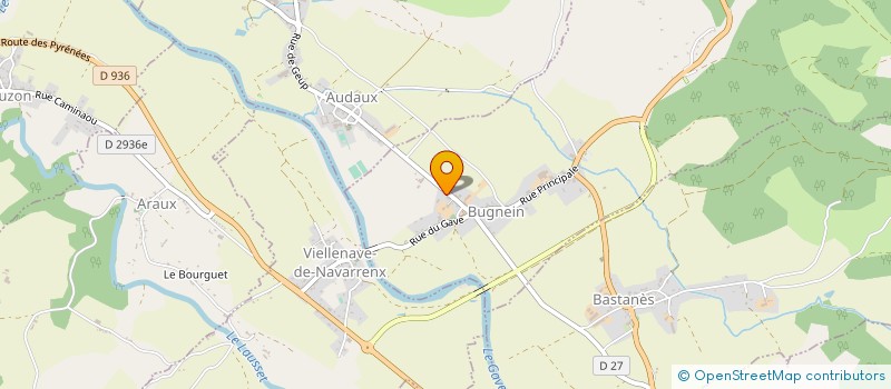 localisation de l'entreprise SCI N'HAUX  BUGNEIN