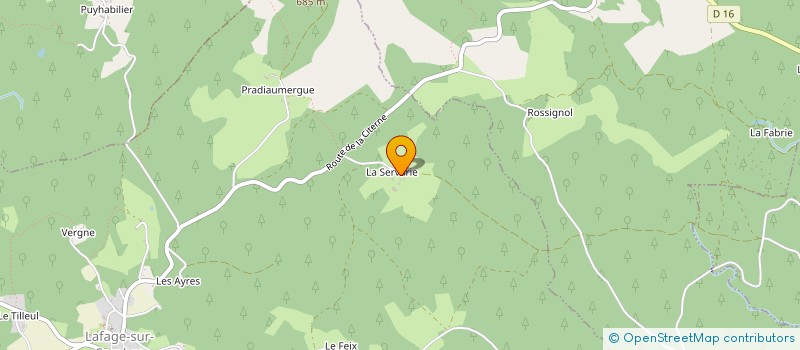 localisation de l'entreprise SCI N.J à ARGENTAT-SUR-DORDOGNE