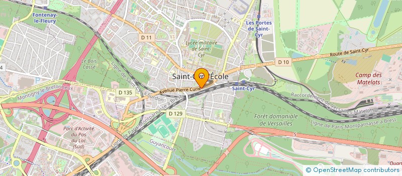 localisation de l'entreprise SCI N&J  SAINT-CYR-L'ECOLE