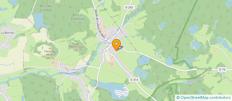 localisation de l'entreprise SCI N&J  LANTENOT