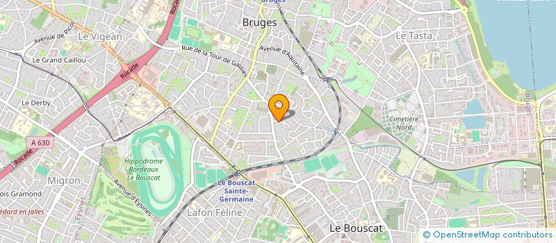 localisation de l'entreprise SCI N L F J D  BRUGES