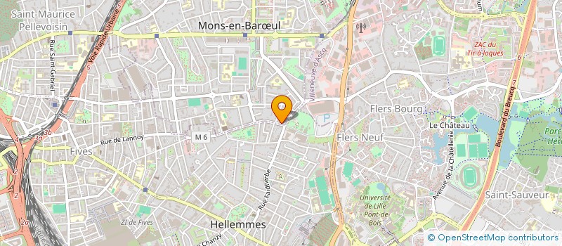 localisation de l'entreprise SCI N.M  MONS-EN-BARUL