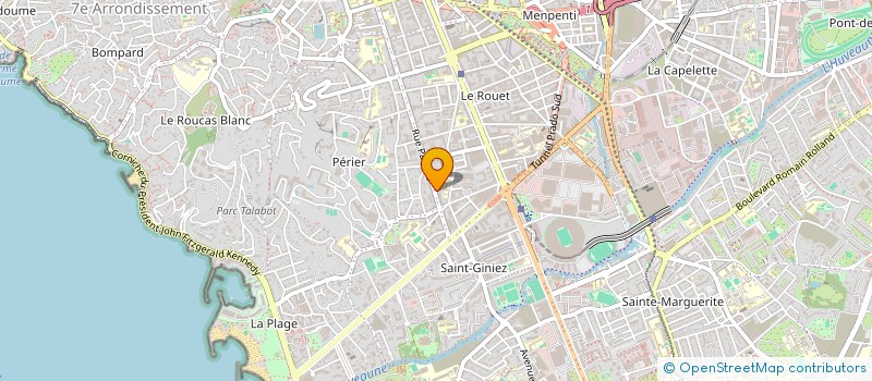 localisation de l'entreprise SCI N&M INVEST à MARSEILLE