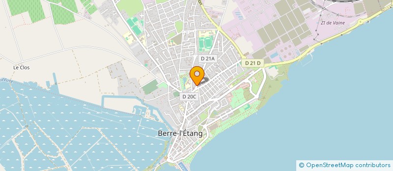 localisation de l'entreprise SCI N.M.T. & FRERES à BERRE-L'ETANG