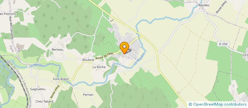 localisation de l'entreprise SCI N.MC.B.  AVY