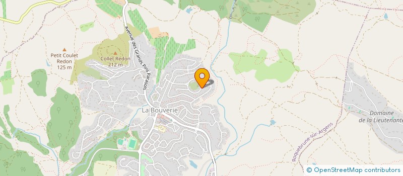 localisation de l'entreprise SCI N.N.A.C. à ROQUEBRUNE-SUR-ARGENS