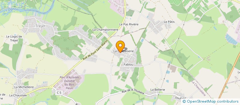 localisation de l'entreprise SCI N&N BIBIDOU  LA CHEVROLIERE