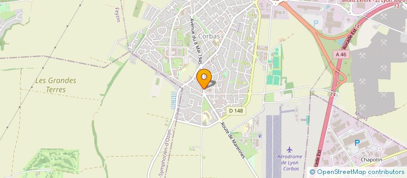 localisation de l'entreprise SCI N.N.E.J. à CORBAS