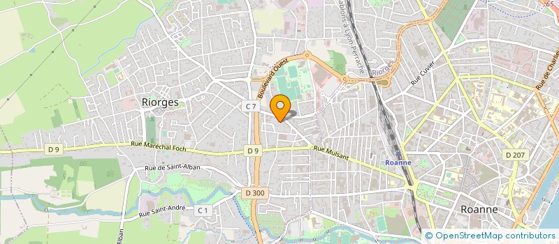 localisation de l'entreprise SCI N.O.S. à RIORGES