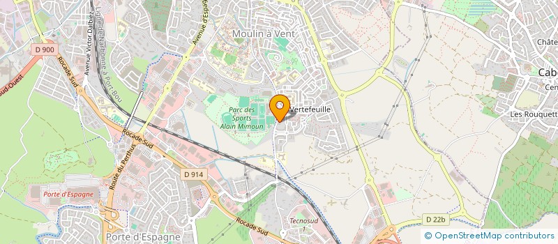 localisation de l'entreprise SCI N.O.S.T.  PERPIGNAN