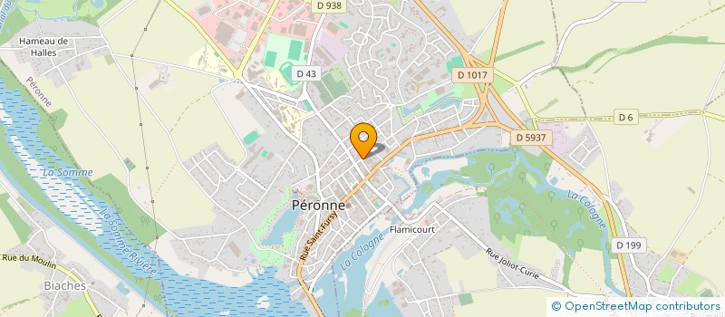 localisation de l'entreprise SCI N.P à PERONNE