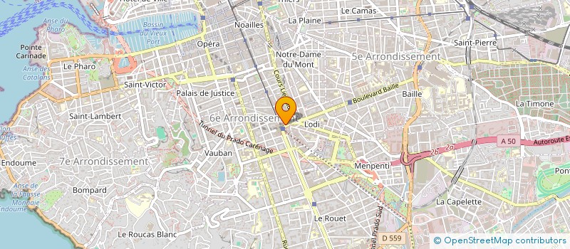 localisation de l'entreprise SCI N.R CASTELLANE à MARSEILLE