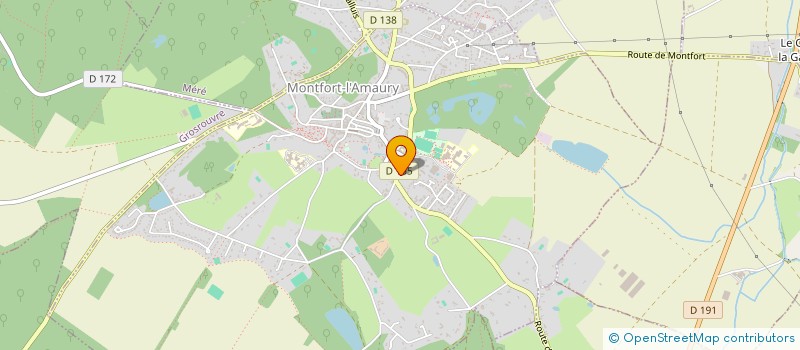 localisation de l'entreprise SCI N.S  MONTFORT-L'AMAURY