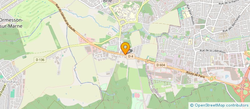 localisation de l'entreprise SCI N.S.  LA QUEUE-EN-BRIE