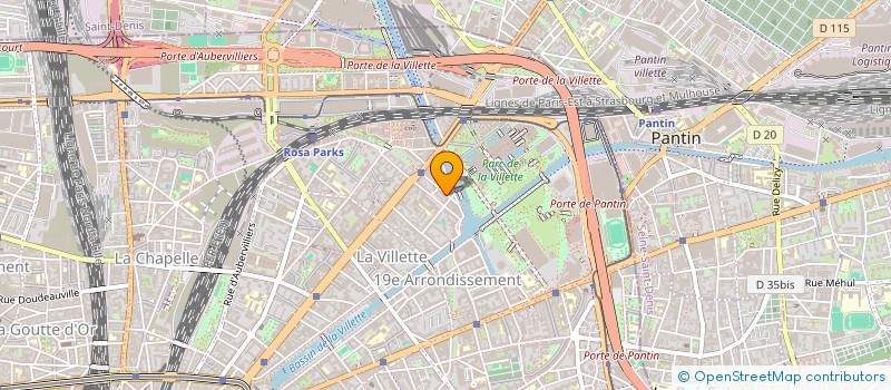 localisation de l'entreprise SCI N S N  PARIS