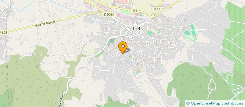 localisation de l'entreprise SCI N & T à TRETS