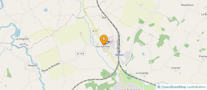 localisation de l'entreprise SCI N.T.C.E. CONSTANT  NEXON