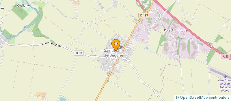 localisation de l'entreprise SCI N&V  SAINT-JEAN-DE-BEUGNE