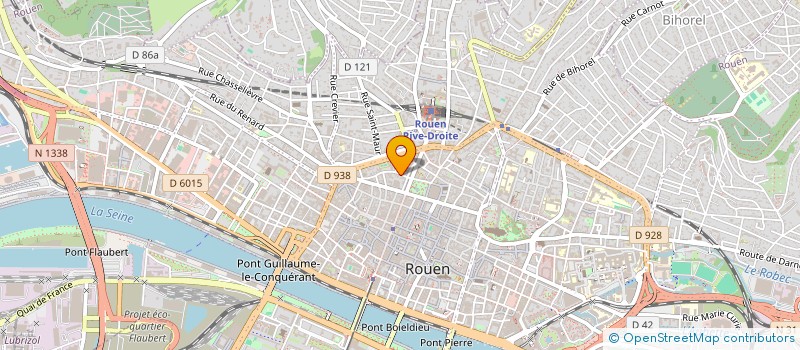 localisation de l'entreprise SCI N2A  ROUEN