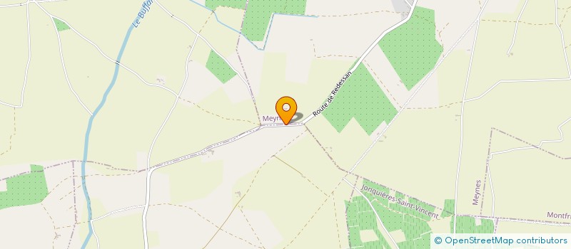 localisation de l'entreprise SCI N2BV  MEYNES