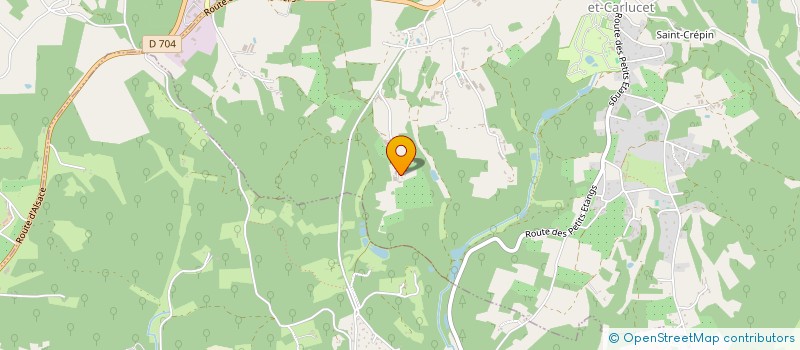 localisation de l'entreprise SCI N2H  SAINT-CREPIN-ET-CARLUCET