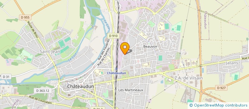 localisation de l'entreprise SCI N2MT à CHATEAUDUN