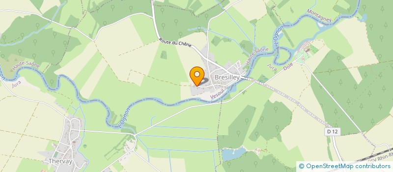 localisation de l'entreprise SCI N2R  BRESILLEY