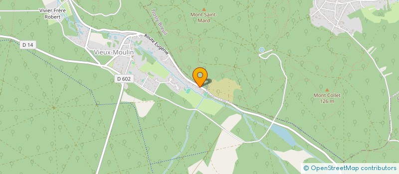 localisation de l'entreprise SCI N3C.2  VIEUX MOULIN