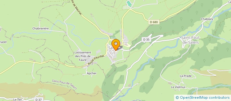 localisation de l'entreprise SCI N3D à SALERS