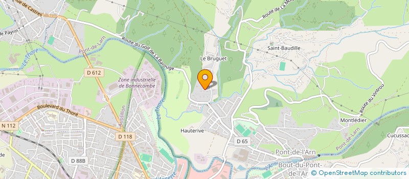 localisation de l'entreprise SCI N3F  PONT-DE-LARN