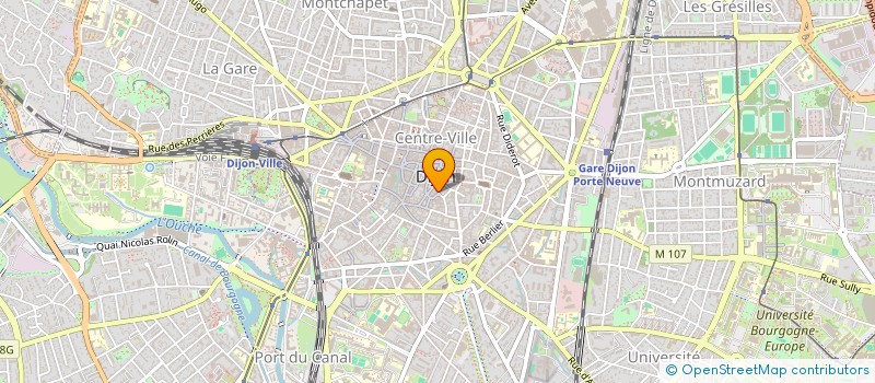 localisation de l'entreprise SCI N3M à DIJON