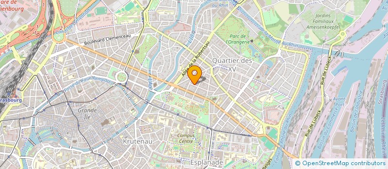 localisation de l'entreprise SCI N5  STRASBOURG