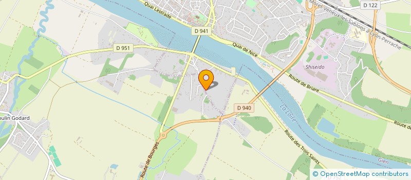 localisation de l'entreprise SCI NA-CO à SAINT-BRISSON-SUR-LOIRE