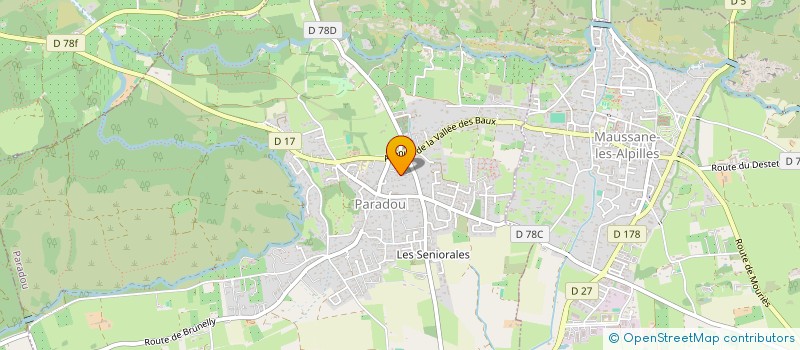 localisation de l'entreprise SCI NA NA NA  PARADOU