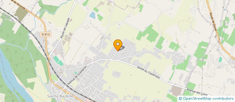 localisation de l'entreprise SCI NA2L  SAINTE-BAZEILLE