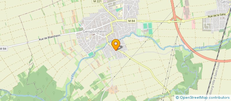 localisation de l'entreprise SCI NAA  GEISPOLSHEIM