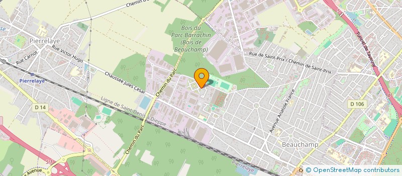 localisation de l'entreprise SCI NAB'S  BEAUCHAMP