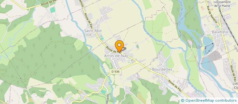 localisation de l'entreprise SCI NABARRE  BOURDETTES