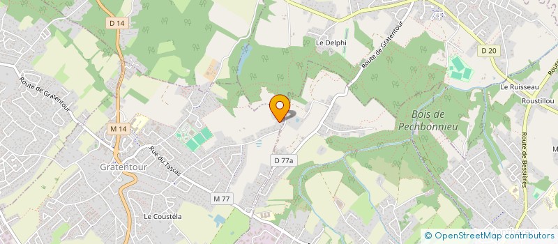 localisation de l'entreprise SCI NABAY  GRATENTOUR