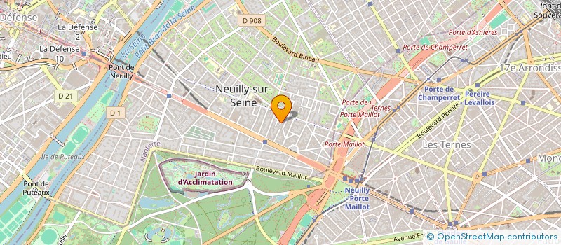 localisation de l'entreprise SCI NABEH à NEUILLY-SUR-SEINE