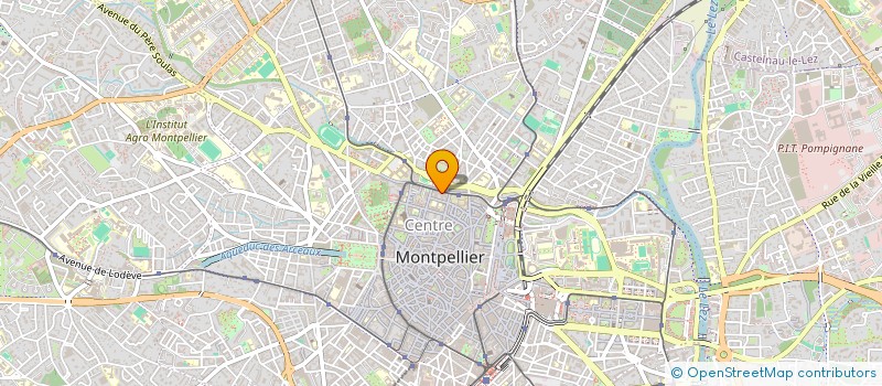 localisation de l'entreprise SCI NABI à MONTPELLIER