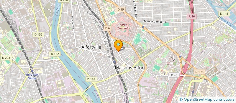 localisation de l'entreprise SCI NABILA à MAISONS-ALFORT