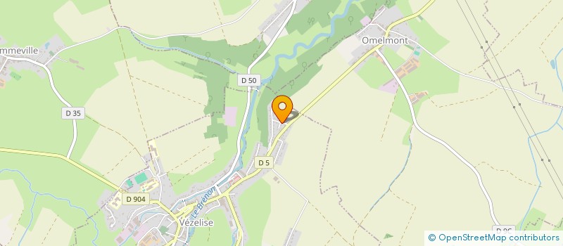 localisation de l'entreprise SCI NABIMMO SAINTOIS  VEZELISE