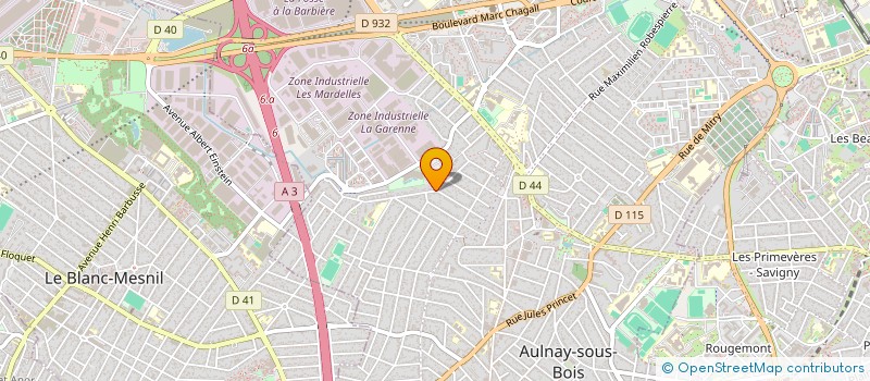 localisation de l'entreprise SCI NABS à AULNAY-SOUS-BOIS