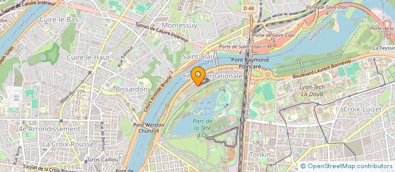 localisation de l'entreprise SCI NABUCCO  LYON